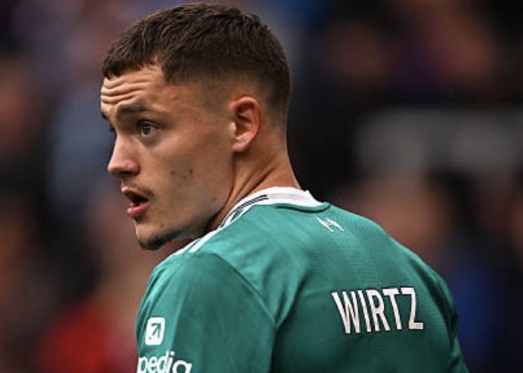 विर्त्ज़ के पूरे खेल के आँकड़े: खेले गए 83 मिनट में केवल 1 गोल, 2 ड्रिबल और 1 जीत