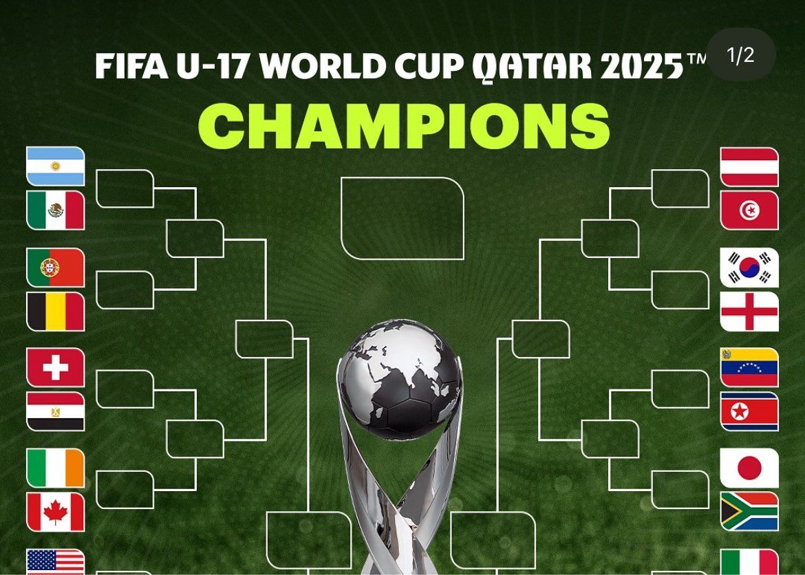 U17 पुरुष फुटबॉल विश्व कप के शीर्ष 32 खिलाड़ी जारी: 4 एशियाई टीमें आगे, दक्षिण कोरिया इंग्लैंड से खेलेगा