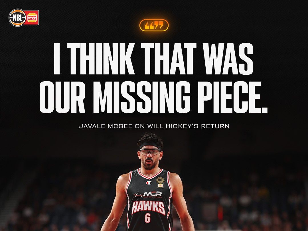 मैक्गी: विरोधी हेकी और आई की पिक-एंड-रोल से बच नहीं सकते। हम एक खतरनाक जोड़ी हैं।